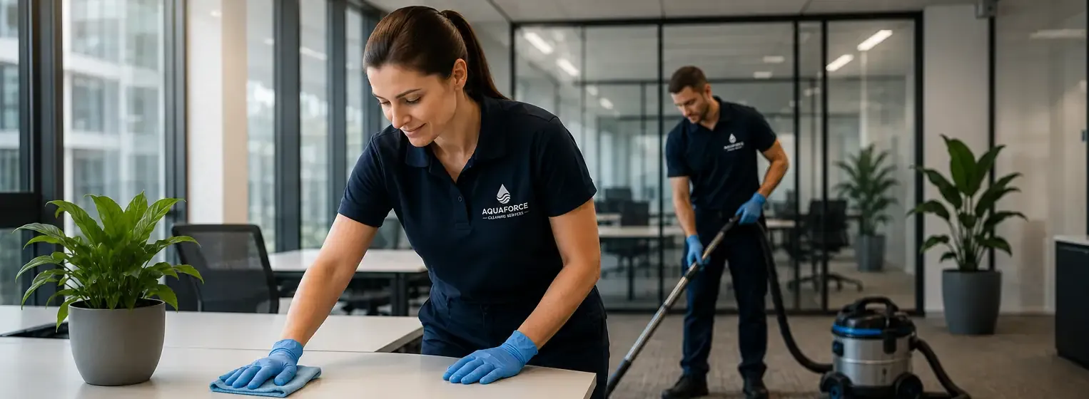 Professionele kantoorschoonmaak — Aquaforce